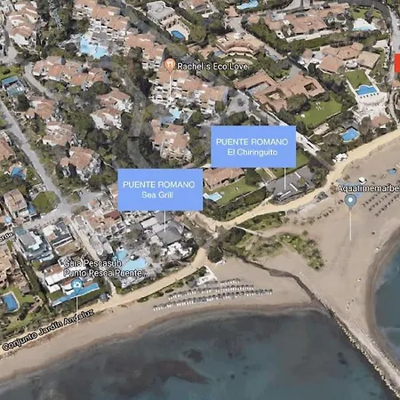 Beachfront La Luisa, Golden Mile, Villa