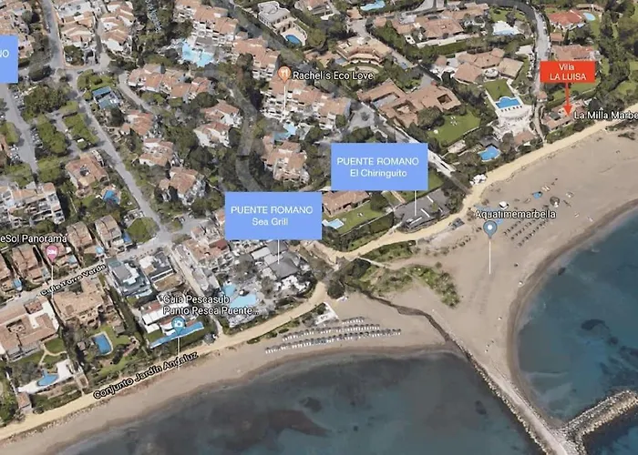 Beachfront La Luisa, Golden Mile, Willa